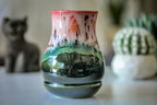 02-D Coral Meadow Flared Acorn Mug, 16 oz.