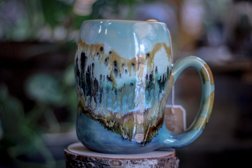 02-A Yellowstone Notched Mug, 21 oz.