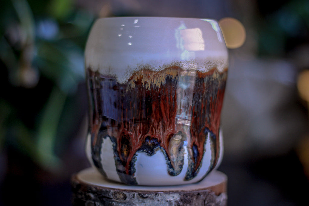 02-B Fire & Ice Gourd Mug, 21 oz.