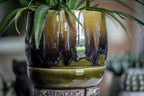 15-E EXPERIMENT Small Planter with Plate - MISFIT - 15% off