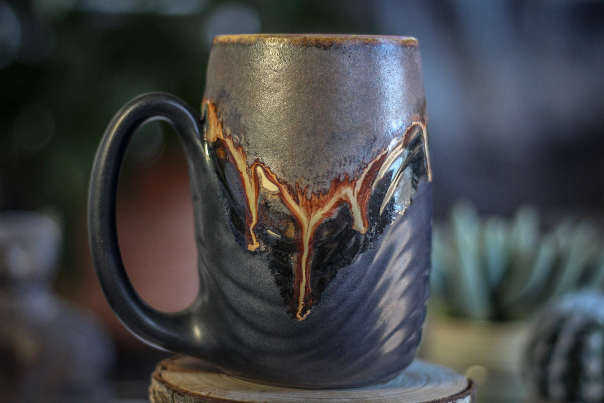 14-D Copper Agate Variation Textured Mug - ODDBALL, 19 oz. - 15% off