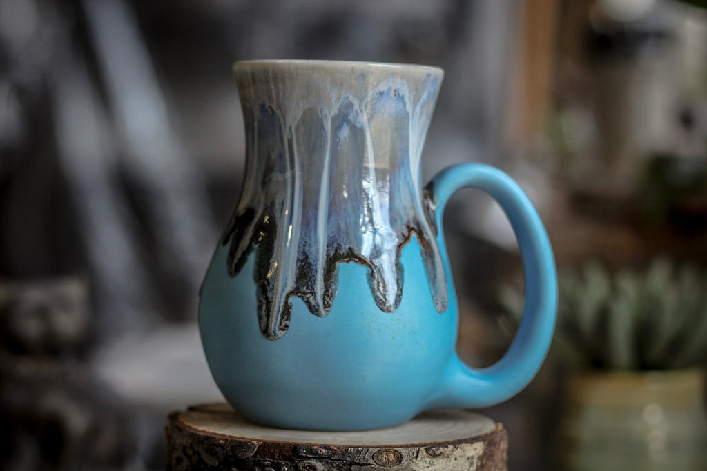 15-C Arctic Iris Flared Mug, 16 oz.