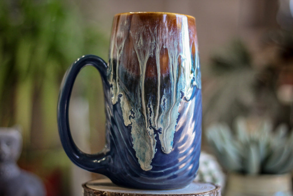 14-D New Wave Textured Mug, 21 oz.