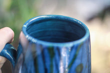 Load image into Gallery viewer, 14-B Labradorite Notched Mug, 24 oz.