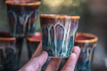 11-I New Wave Large Shot Glasses, 3 oz.