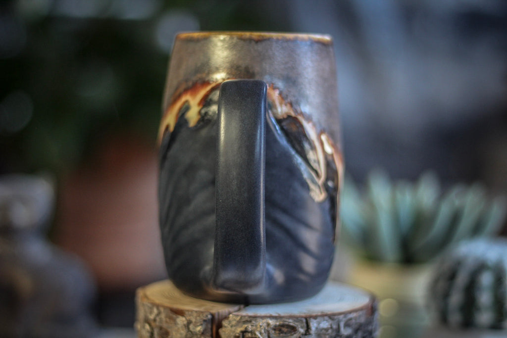 14-D Copper Agate Variation Textured Mug - ODDBALL, 19 oz. - 15% off