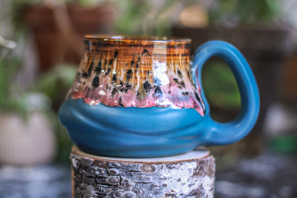 14-D Molten Cheetah Textured Acorn Mug - MINOR MISFIT, 20 oz. - 10% off