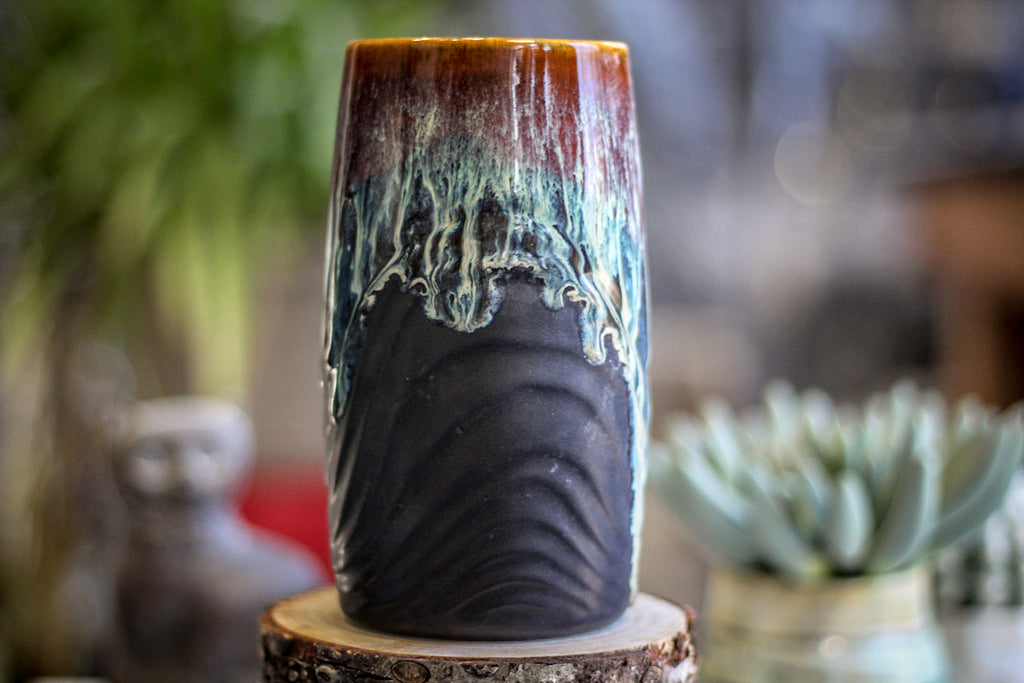 17-D New Wave Textured Stein Mug, 21 oz.