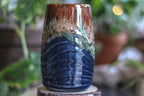 13-C Molten Rainbow Cheetah Notched Textured Acorn Mug - MISFIT, 24 oz. - 10% off