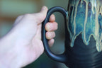 14-D New Wave Textured Stein Mug - TOP SHELF, 22 oz.