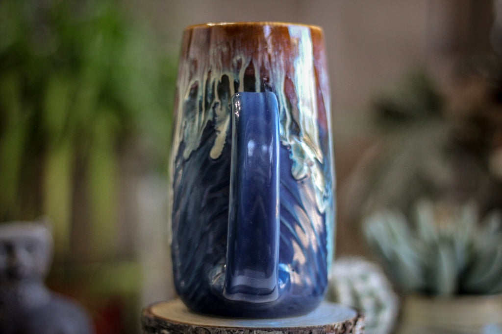 14-D New Wave Textured Mug, 21 oz.
