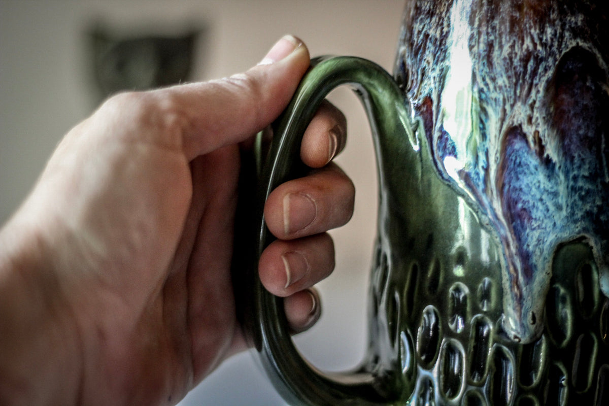 17-D EXPERIMENT Textured Mug - TOP SHELF MISFIT, 23 oz.