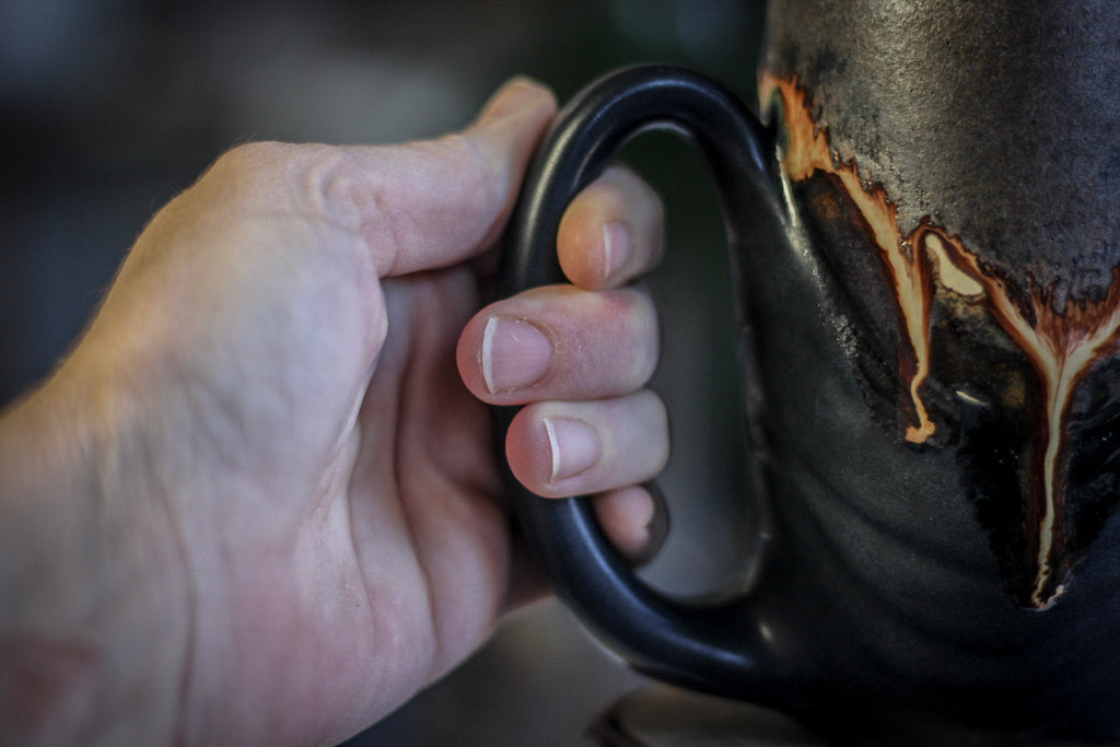 14-D Copper Agate Variation Textured Mug - ODDBALL, 19 oz. - 15% off