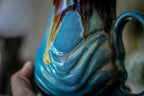 17-G EXPERIMENT Barely Flared Textured Mug, 17 oz.