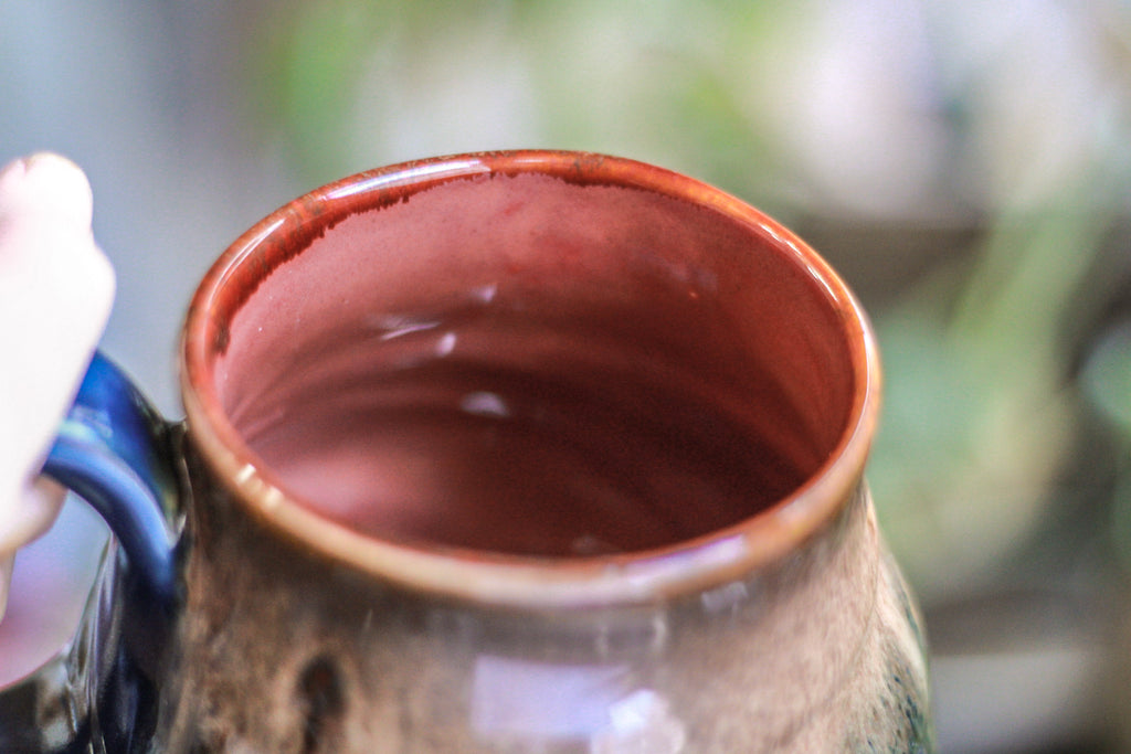 13-E Caramel Variation Textured Acorn Mug - MINOR MISFIT, 20 oz. - 10% off