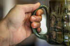 15-E Spanish Moss Variation Textured Stein Mug, 14 oz.
