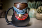 15-B Copper Agate Gourd Mug, 20 oz.