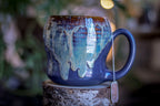 14-D New Wave Notched Textured Mug - MINOR MISFIT, 19 oz. - 10% off