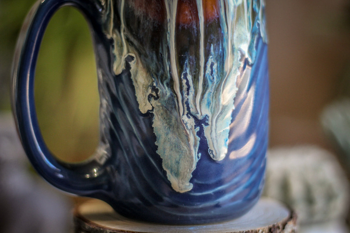 14-D New Wave Textured Mug, 21 oz.