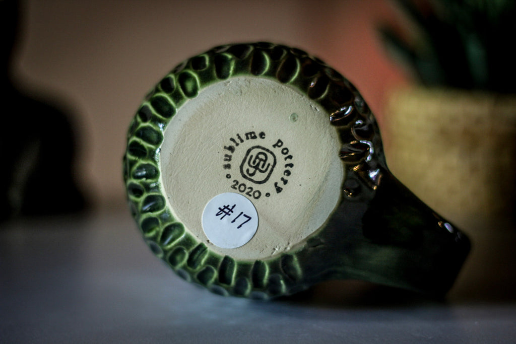 17-D EXPERIMENT Textured Mug - TOP SHELF MISFIT, 23 oz.