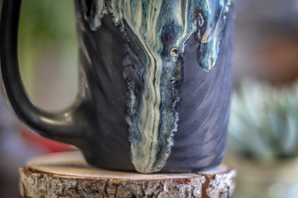 17-D New Wave Textured Stein Mug, 21 oz.