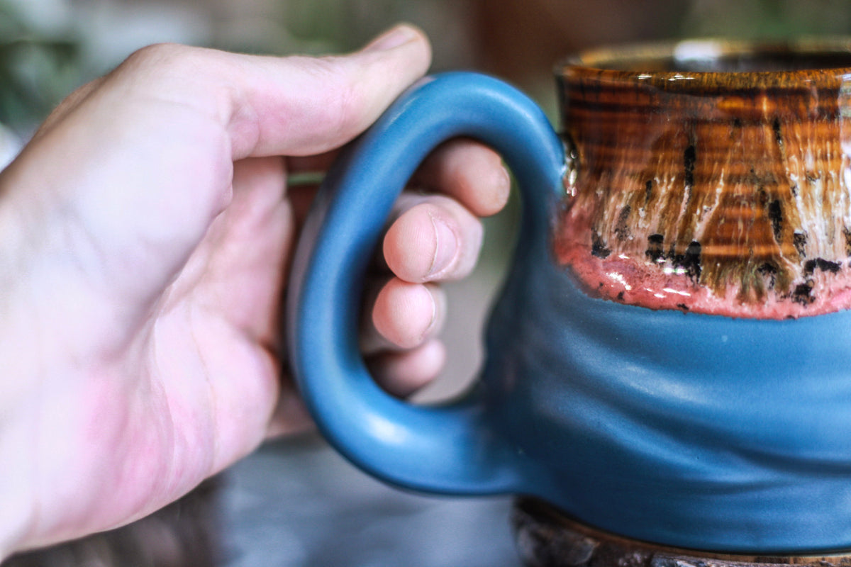 14-D Molten Cheetah Textured Acorn Mug - MINOR MISFIT, 20 oz. - 10% off