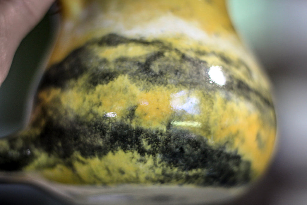 14-E Bumble Bee Jasper PROTOTYPE Barely Flared Mug, 12 oz.