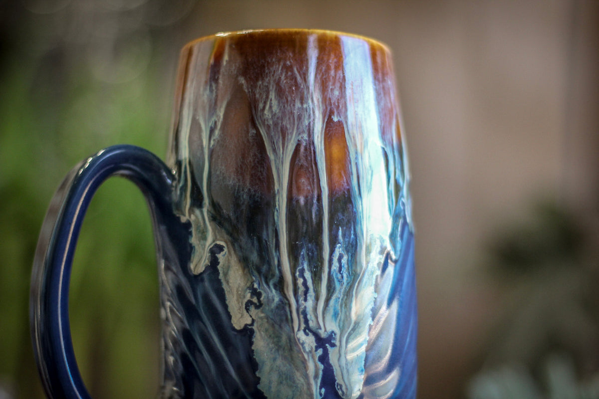 14-D New Wave Textured Mug, 21 oz.
