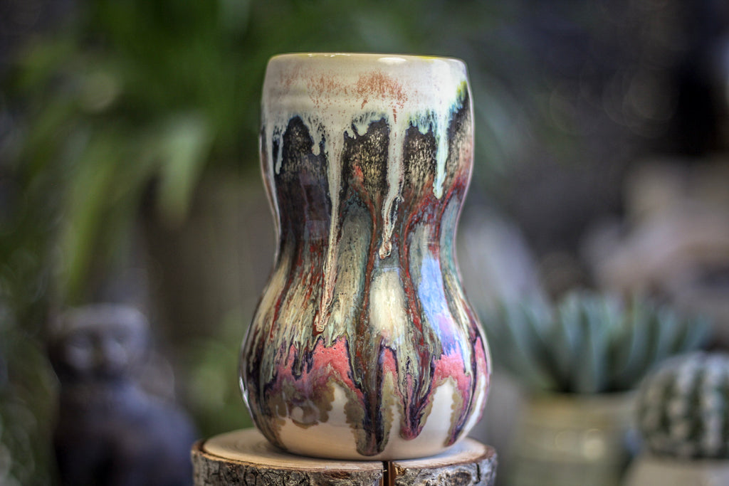 14-A Snowy Grotto Gourd Mug - TOP SHELF MISFIT, 21 oz.