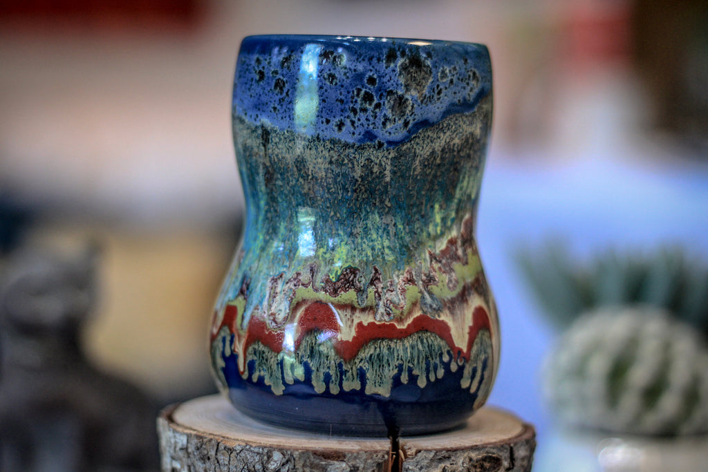 15-B Deep Sea Grotto Gourd Mug, 15 oz.