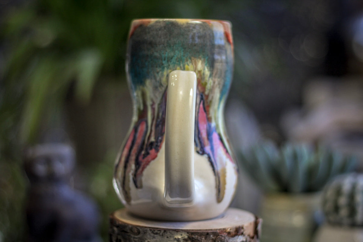 14-A Snowy Grotto Gourd Mug - TOP SHELF MISFIT, 21 oz.