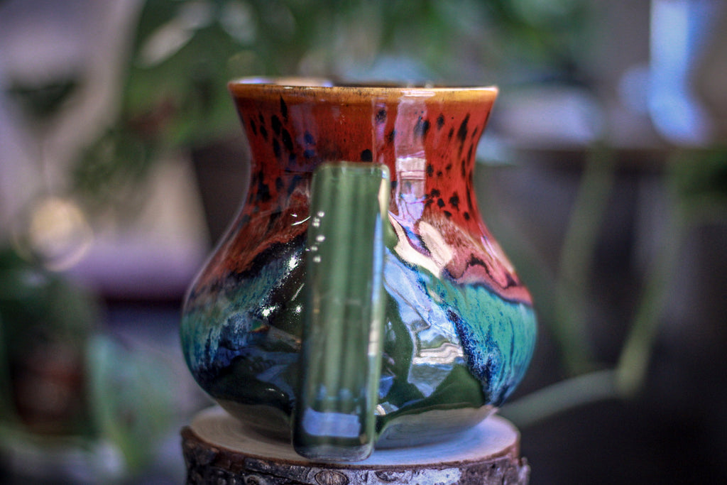 14-A Molten Melon Variation Flared Mug, 21 oz.