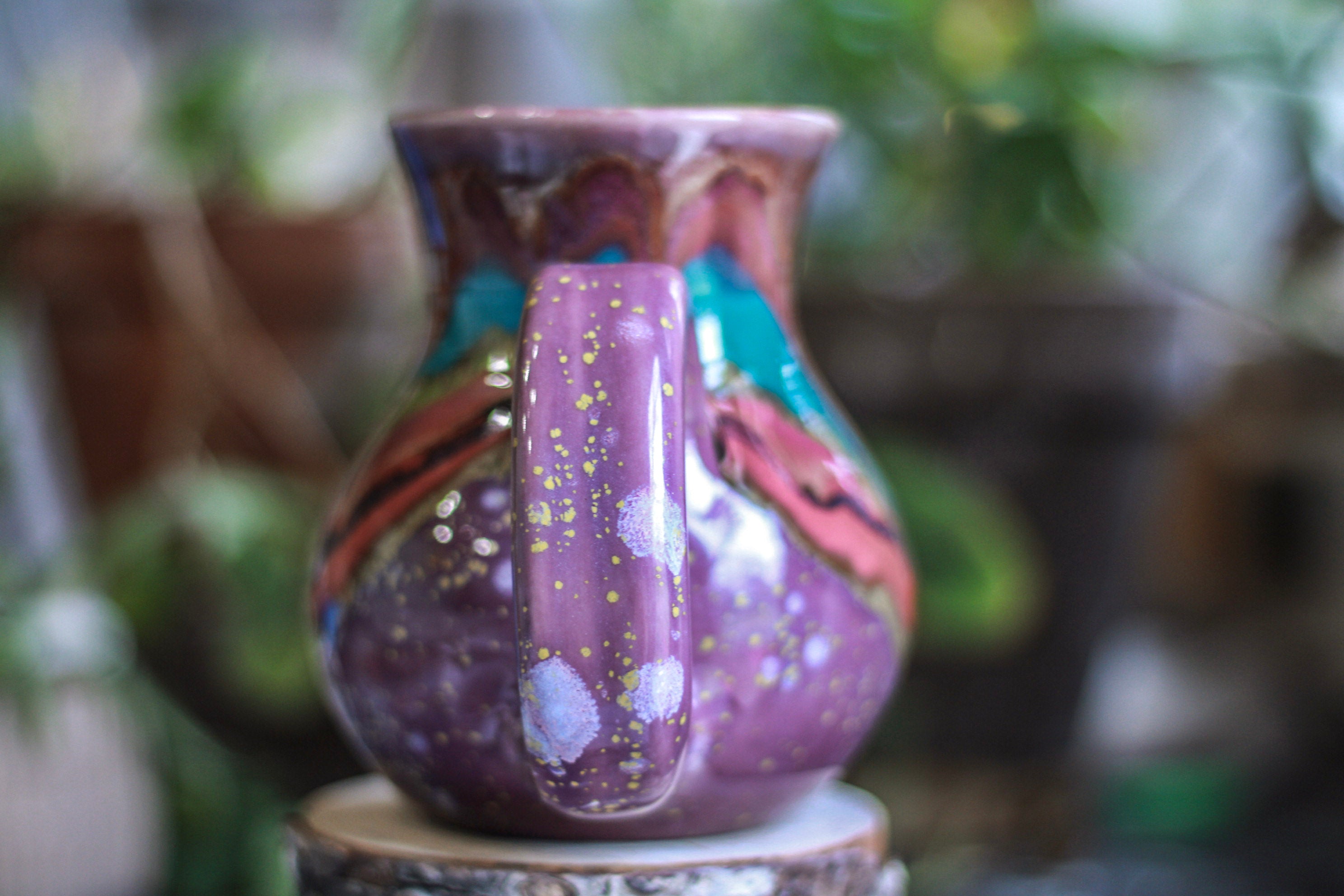 02-B Rainbow Grotto Flared Mug - MINOR MISFIT, 23 oz. - 10% off