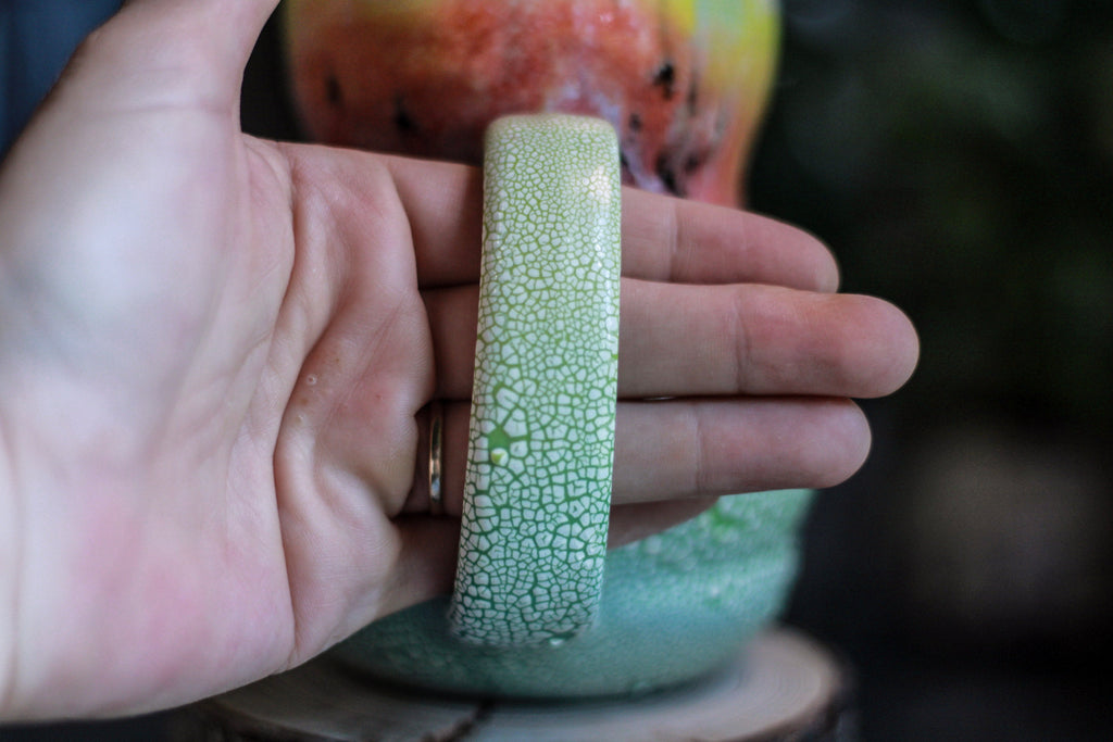 02-B Rainbow Serpent Acorn Gourd Mug - ODDBALL, 20 oz. - 15% off