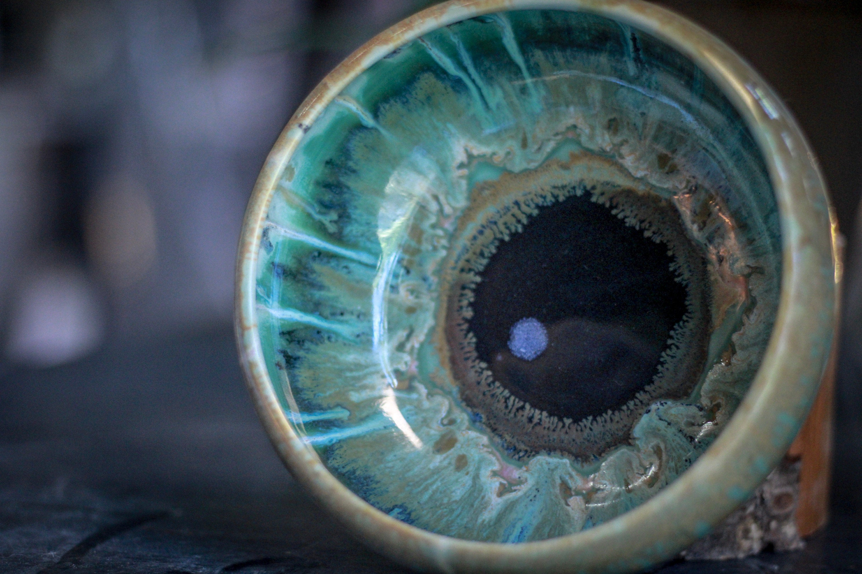 03-B Champlain Falls Eye Bowl - TOP SHELF, 24 oz.