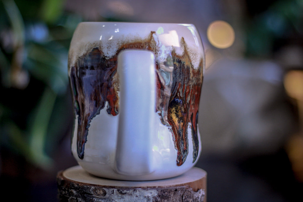02-B Fire & Ice Gourd Mug, 21 oz.