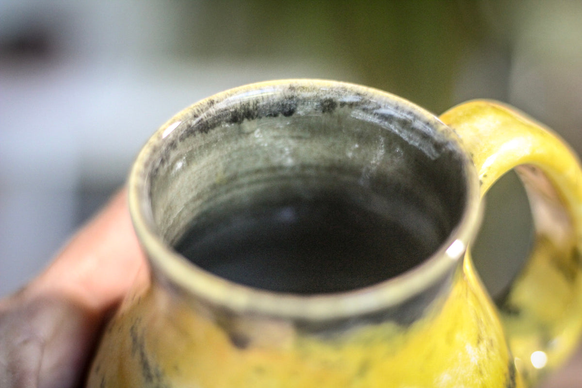 14-E Bumble Bee Jasper PROTOTYPE Barely Flared Mug, 12 oz.