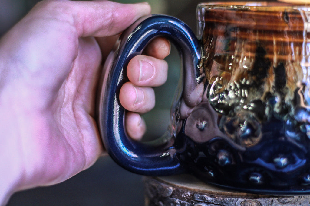 14-D Molten Cheetah Textured Acorn Mug - MISFIT, 19 oz. - 20% off