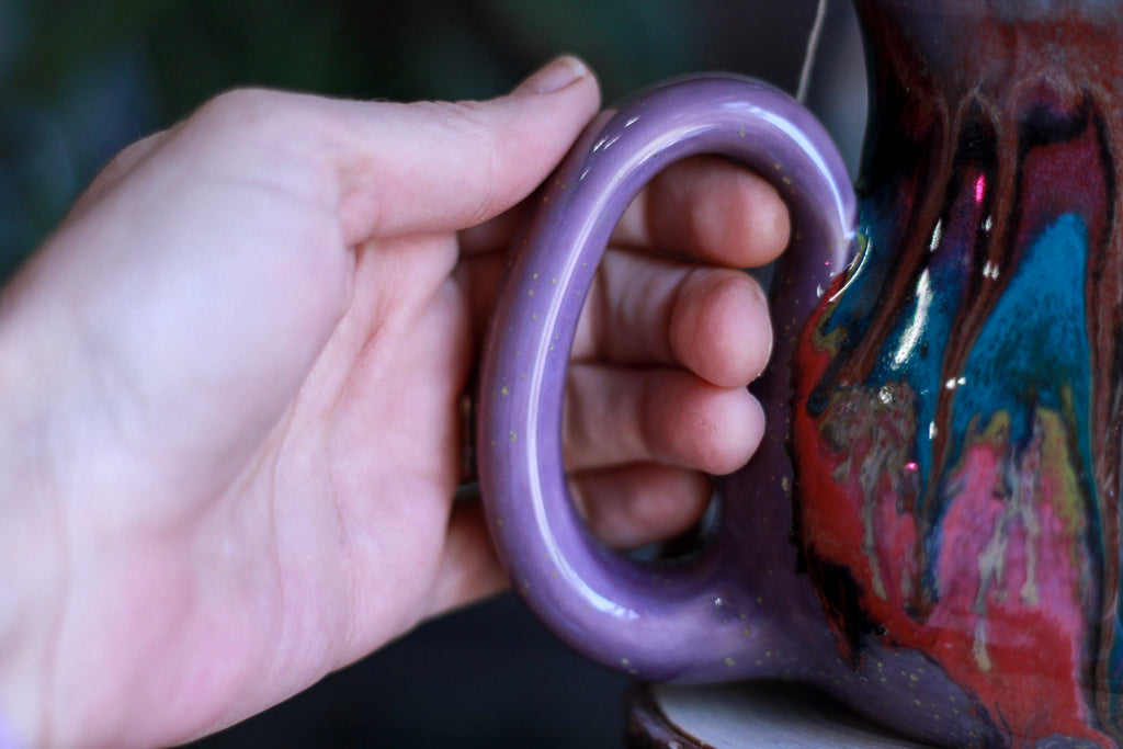 10-B Rainbow Grotto Barely Flared Notched Mug - MISFIT, 19 oz. - 10% off