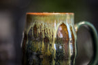 15-E Spanish Moss Variation Textured Stein Mug, 14 oz.