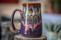 14-A New Earth Notched Textured Mug, 15 oz.