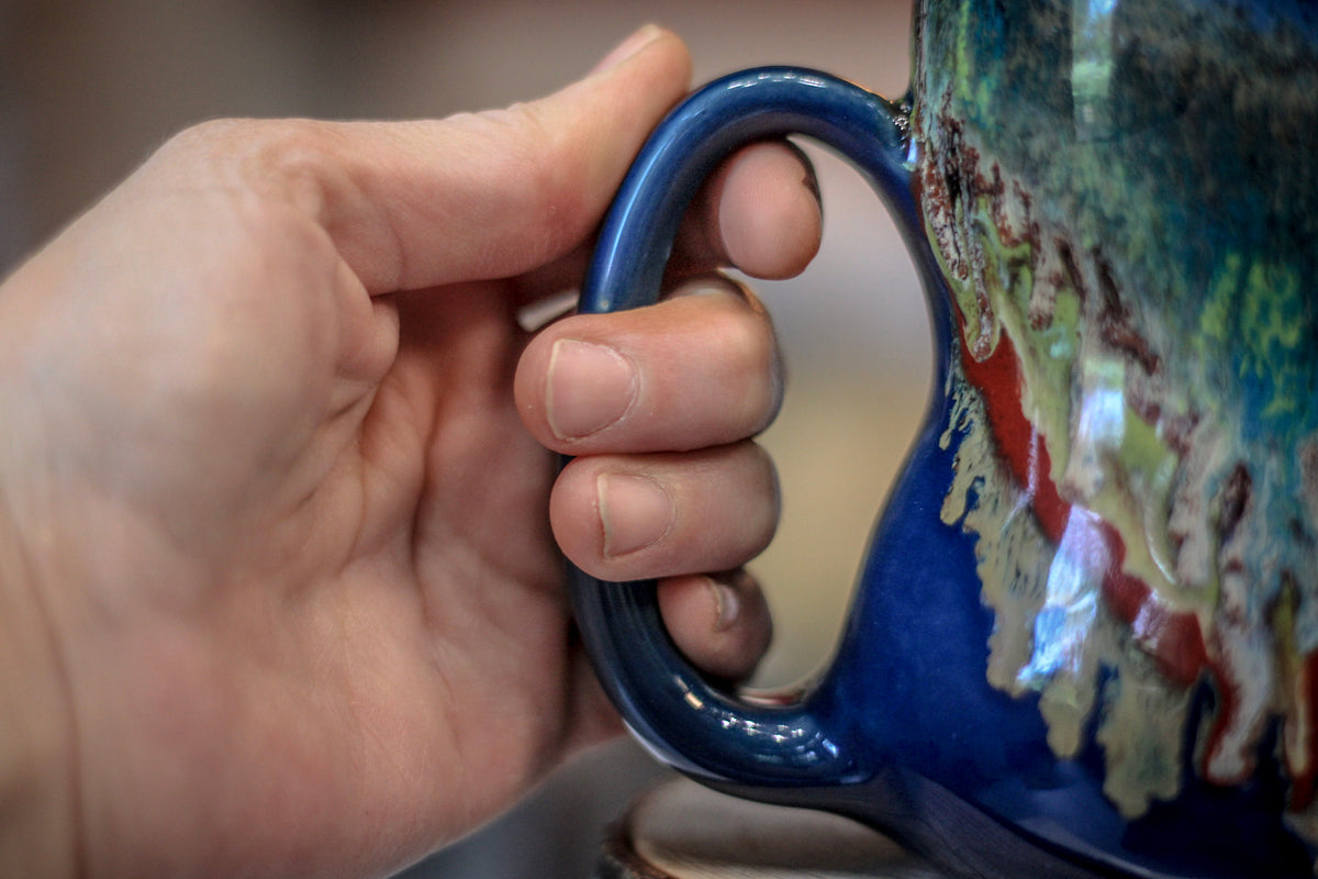 15-B Deep Sea Grotto Gourd Mug, 15 oz.