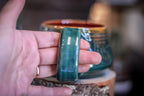 16-F Spanish Moss Squat Mug, 12 oz.