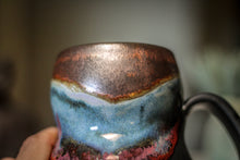 Load image into Gallery viewer, 15-B Copper Agate Gourd Mug, 20 oz.