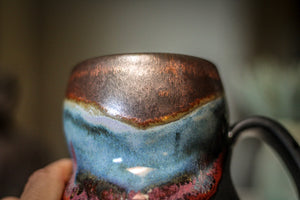 15-B Copper Agate Gourd Mug, 20 oz.