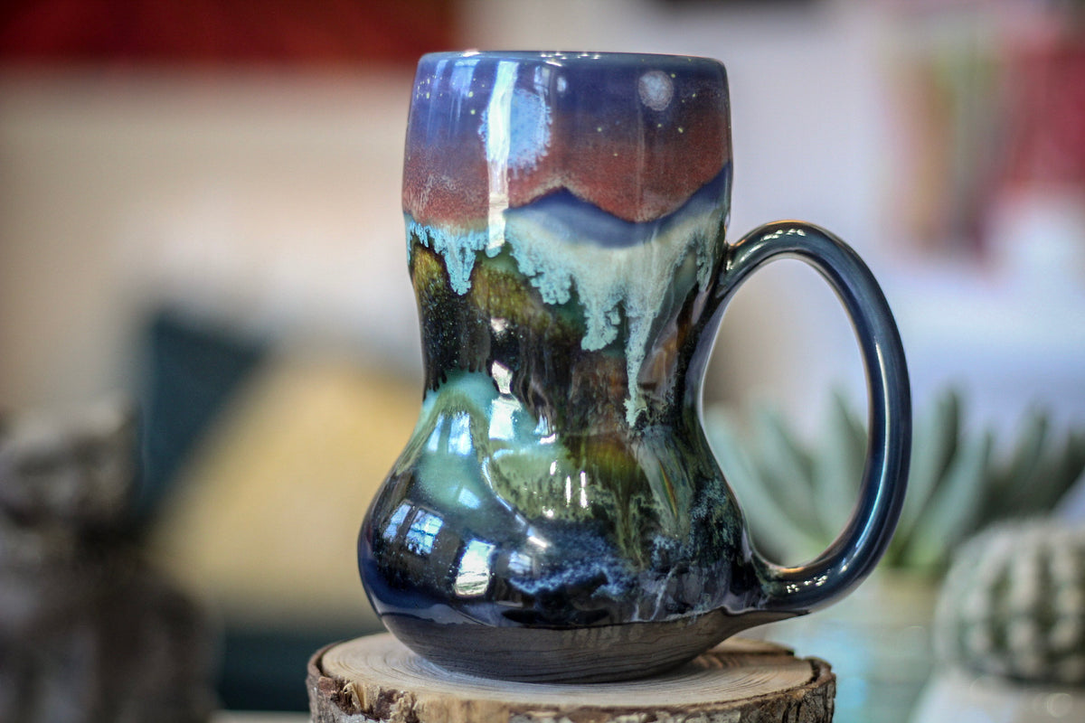 17-A Rocky Mountain High Gourd Mug, 17 oz.