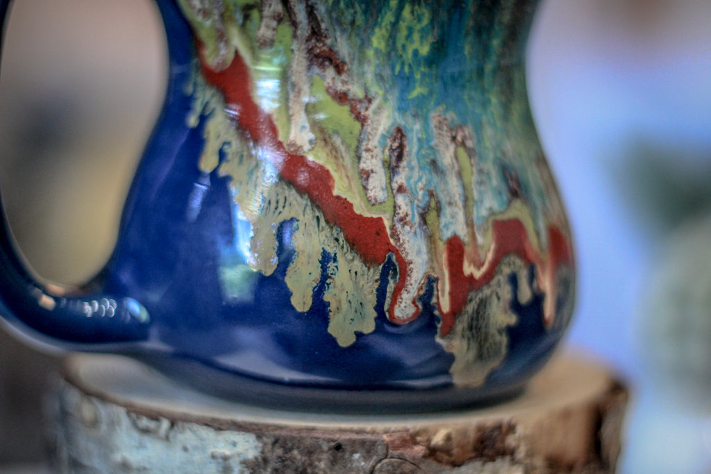 15-B Deep Sea Grotto Gourd Mug, 15 oz.