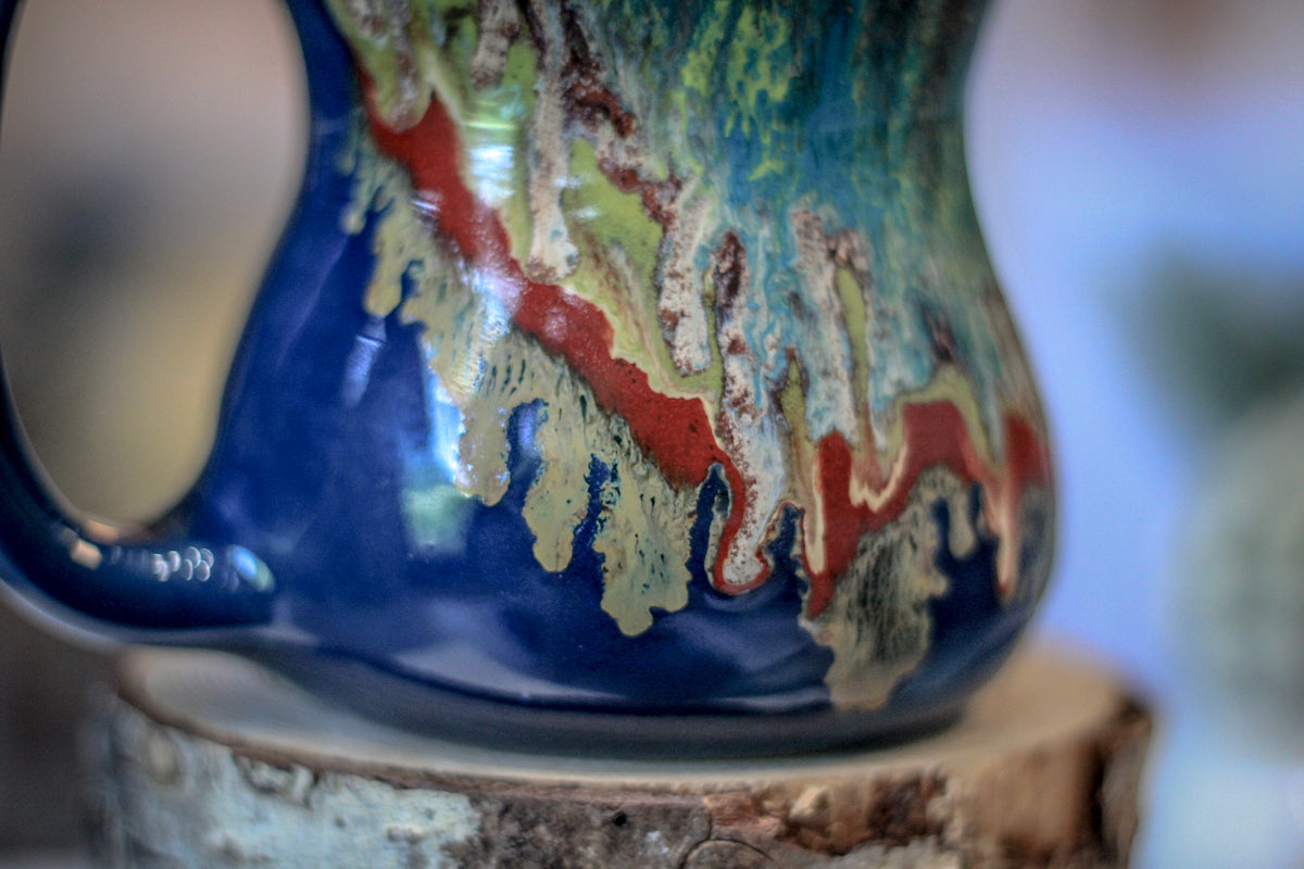 15-B Deep Sea Grotto Gourd Mug, 15 oz.