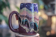 Load image into Gallery viewer, 16-B PROTOTYPE Notched Mug - TOP SHELF MISFIT, 22 oz.