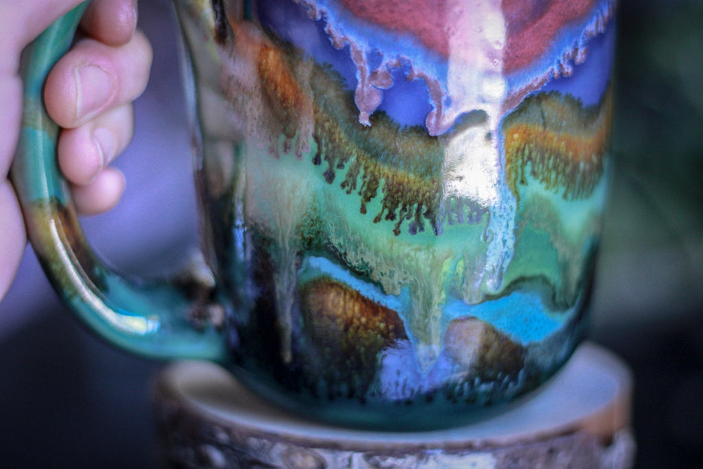 16-A Rocky Mountain Twilight Mug - TOP SHELF, 23 oz.